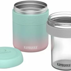 Promo 🥰 Kopen 😀 Kambukka Micro Compartment 400ml, Transparant/wit 🎁 😉