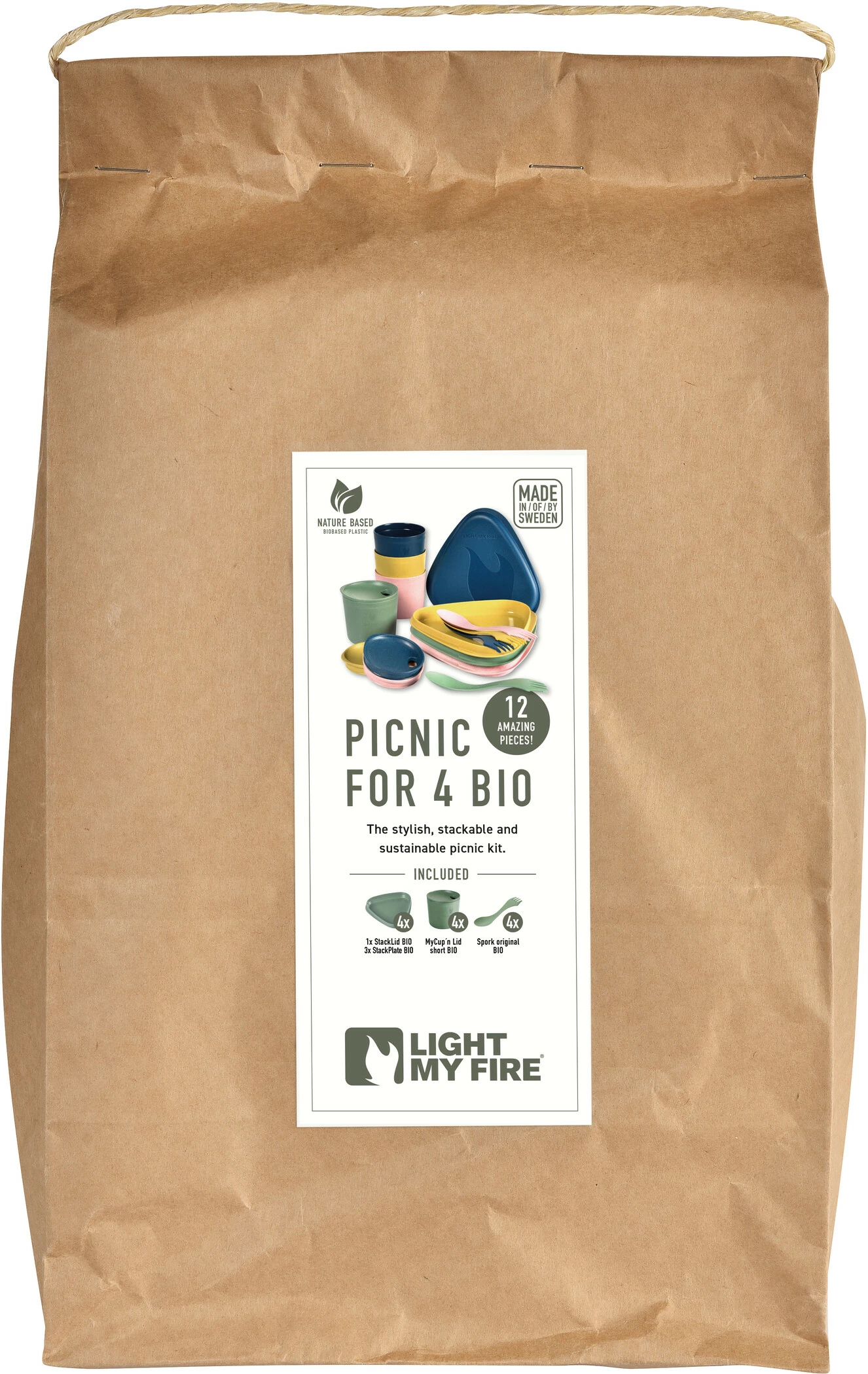 Goedkoop β Beste Verkoop π Light My Fire Picnic For 4, Bont β€οΈ π - Afbeelding 5