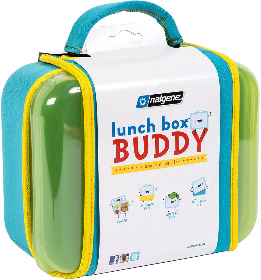 Promo 𧨠Begroting π Nalgene Buddy Lunchbox, Blauw/groen π€© π 3 Promo 𧨠Begroting π Nalgene Buddy Lunchbox, Blauw/groen π€© π