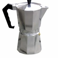 Beste Verkoop 😉 Gloednieuw 👍 Basic Nature Bellanapoli Espresso Maker 9 Kopjes, Zwart 🥰 💯