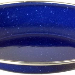 Groothandel 😍 Kopen 🌟 Basic Nature Enamel Plate Deep 20cm, Blauw 🧨 😀