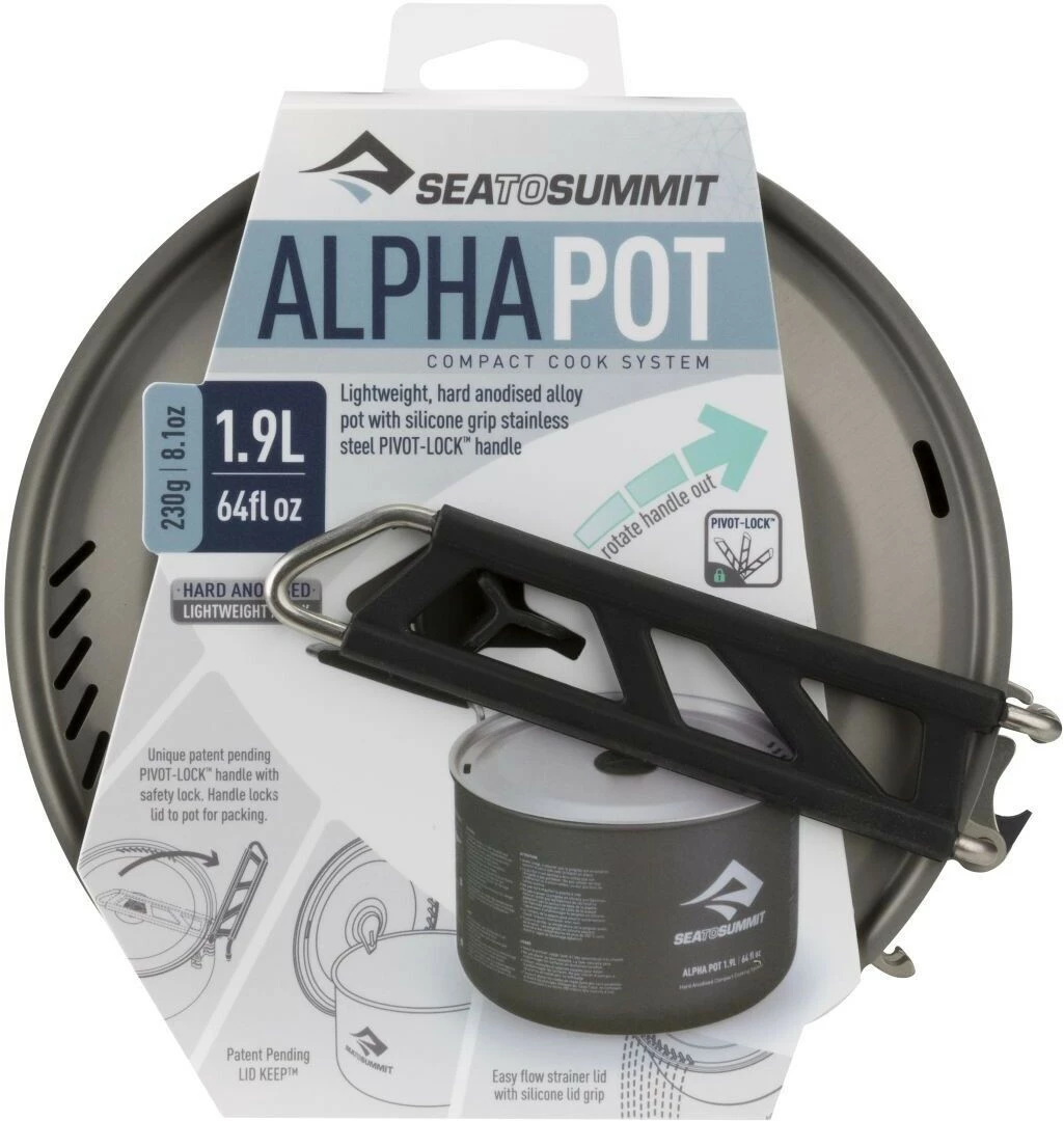 Kopen π€© Hete verkoop π Sea To Summit Alpha Pot 1,9l, Grijs π π 9 Kopen π€© Hete verkoop π Sea To Summit Alpha Pot 1,9l, Grijs π π - Afbeelding 7
