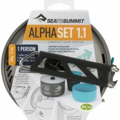 Beste deal 🎁 Aanbiedingen ⌛ Sea To Summit AlphaSet 1.1, Grijs 👏 💯 -Wildo OCYs winkel sea to summit alphaset 11 pacific blue grey 15