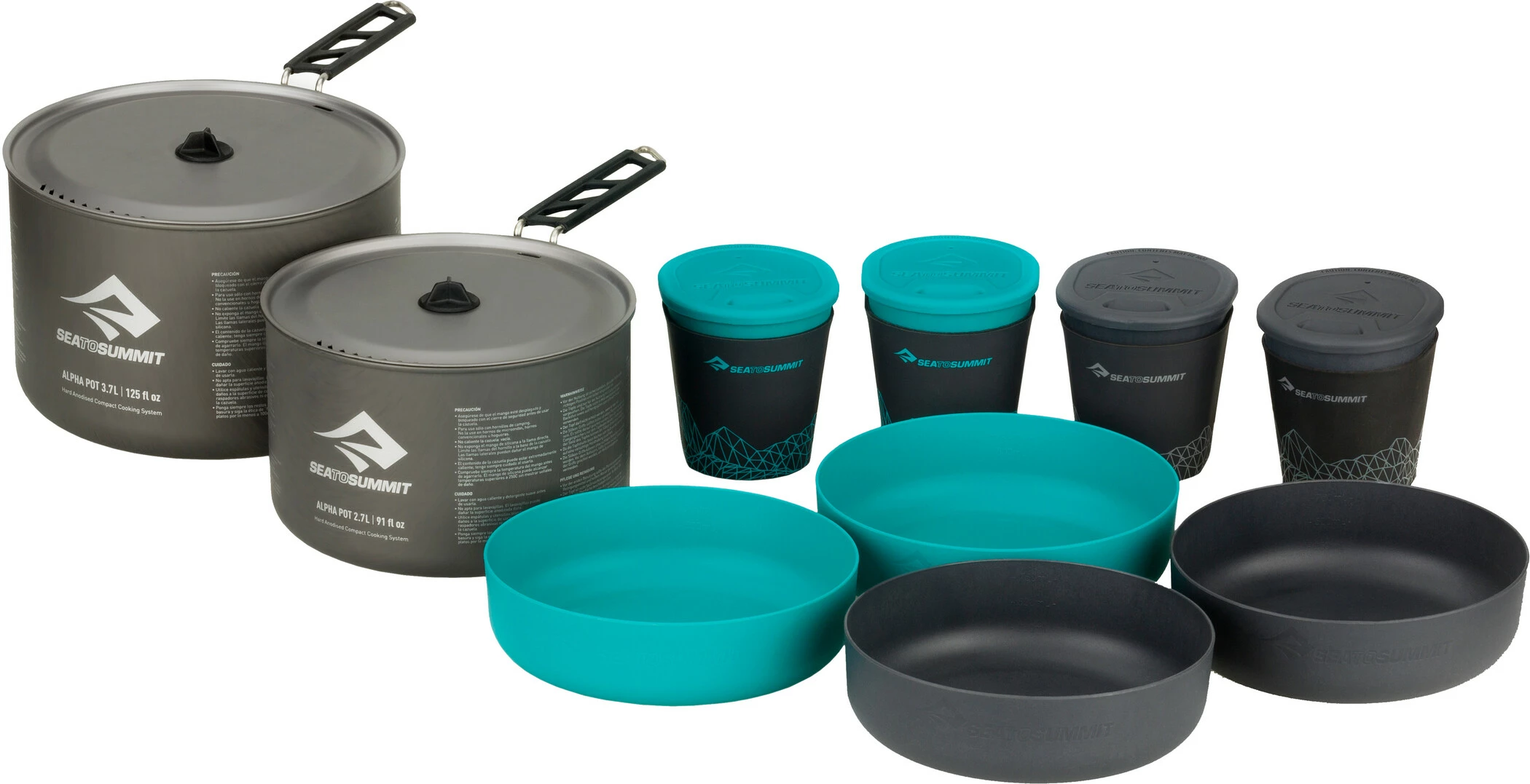 Kopen π Top 10 π Sea To Summit AlphaSet 4.2, Grijs/blauw π β€οΈ