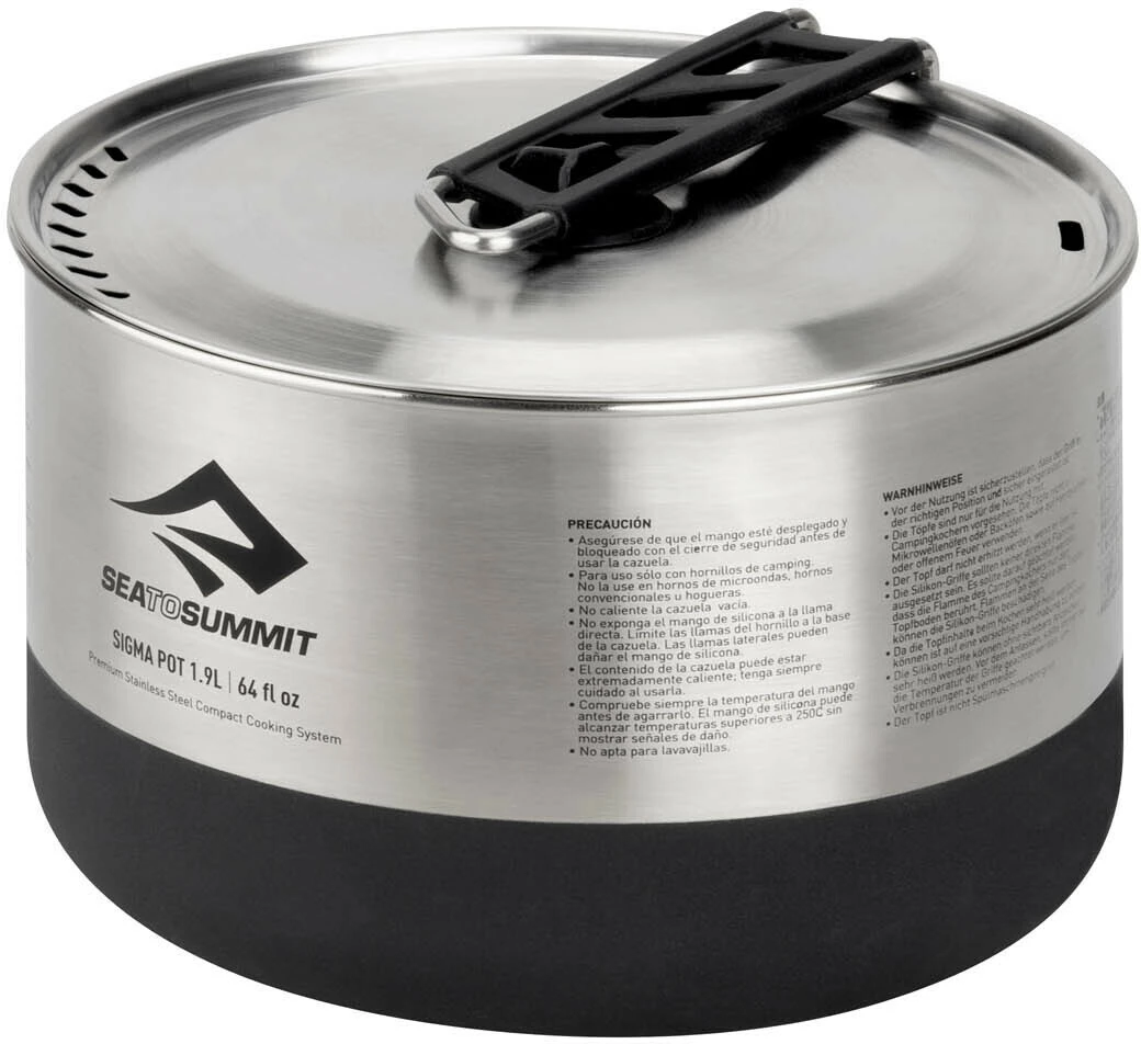 Beste recensies van π Promo π Sea To Summit Sigma Pot 1.9l, Zilver β€οΈ π₯ 5 Beste recensies van π Promo π Sea To Summit Sigma Pot 1.9l, Zilver β€οΈ π₯ - Afbeelding 3