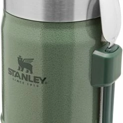 Beste Verkoop ✔️ Coupon 🌟 Stanley Classic Food Jar Incl. Spork 414ml, Grijs 🧨 ⭐