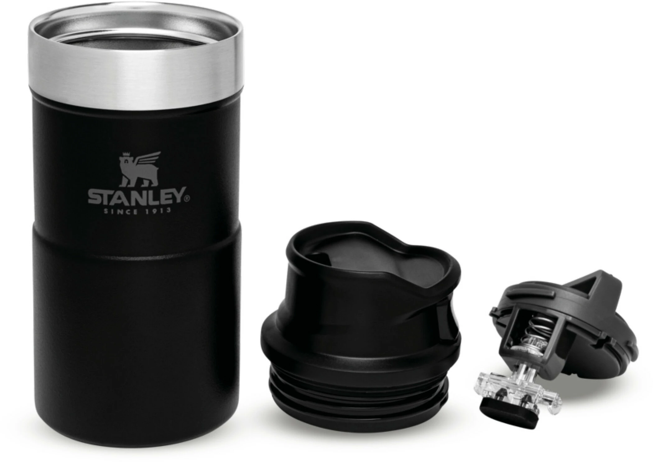 Promo π Aanbiedingen π Stanley Trigger-Action Travel Mug 250ml, Rood/zilver βοΈ β¨ - Afbeelding 2